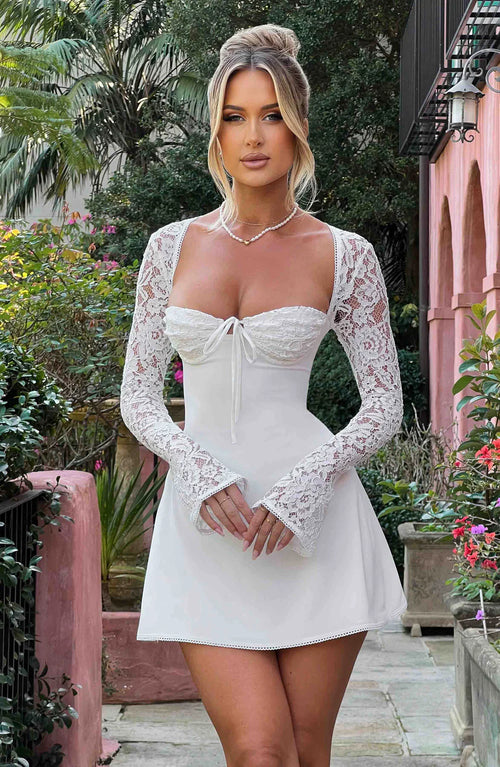 Greta Dantelli Mini Elbise