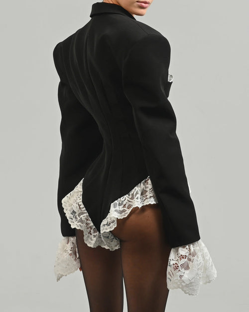 Veronica Dantel Detaylı Blazer