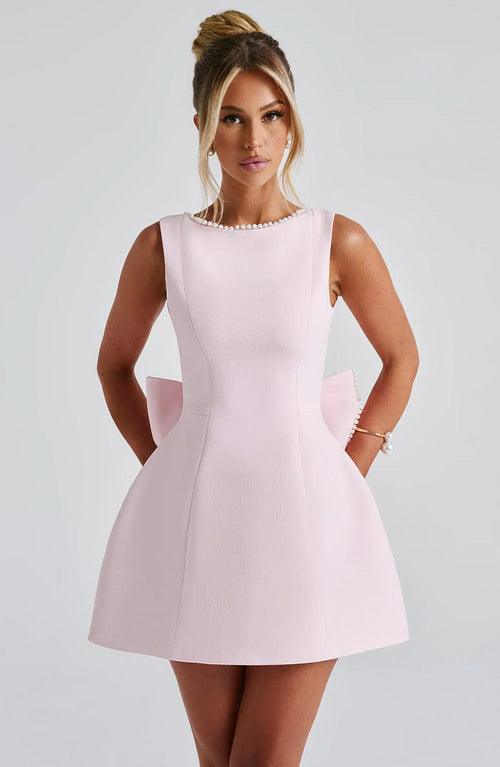 Camila Dekorlu Mini Elbise