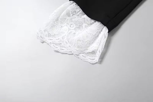 Veronica Dantel Detaylı Blazer