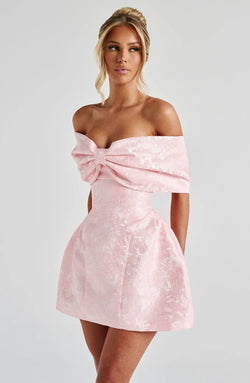 Francesca Fiyonklu Mini Elbise