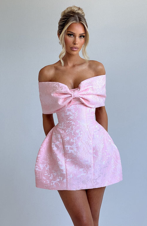 Francesca Fiyonklu Mini Elbise