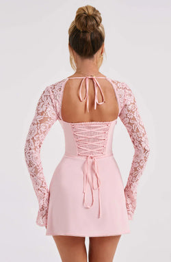 Greta Dantelli Mini Elbise