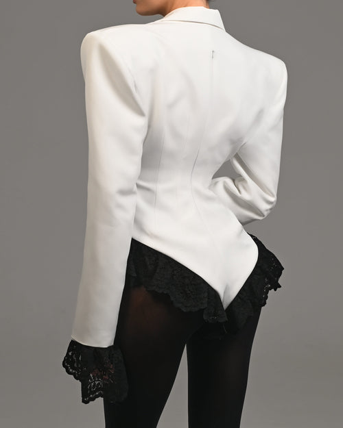 Veronica Dantel Detaylı Blazer