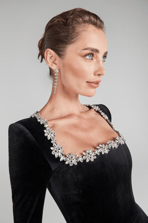 NADINE MERABI Dresses Kimberly Black Dress