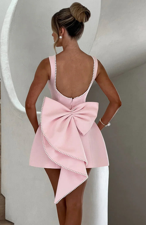 Camila Dekorlu Mini Elbise