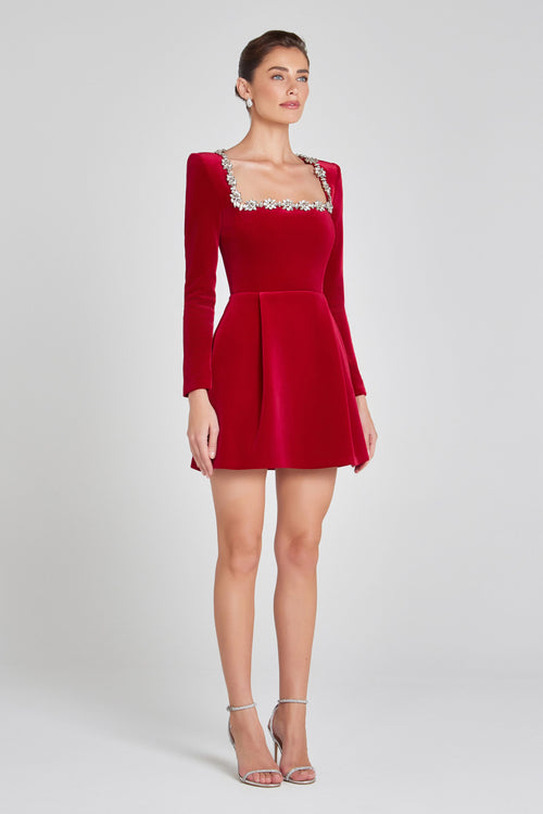 NADINE MERABI Dresses Kimberly Red Dress
