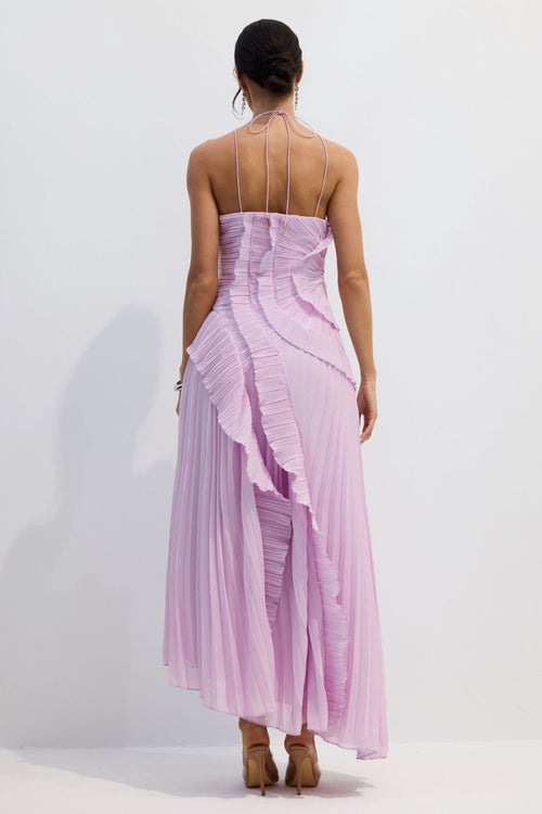 Nina Ruffle Maxi Elbise
