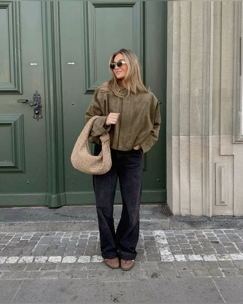 Penelope Süet Dokulu Bomber Ceket