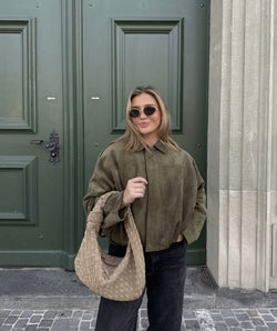 Penelope Süet Dokulu Bomber Ceket