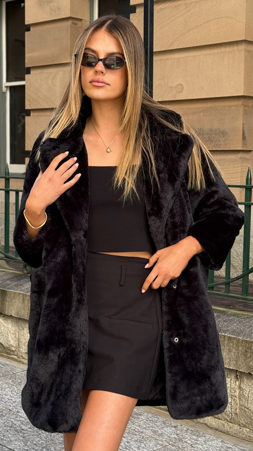 Josie Coat - Black - Billy J