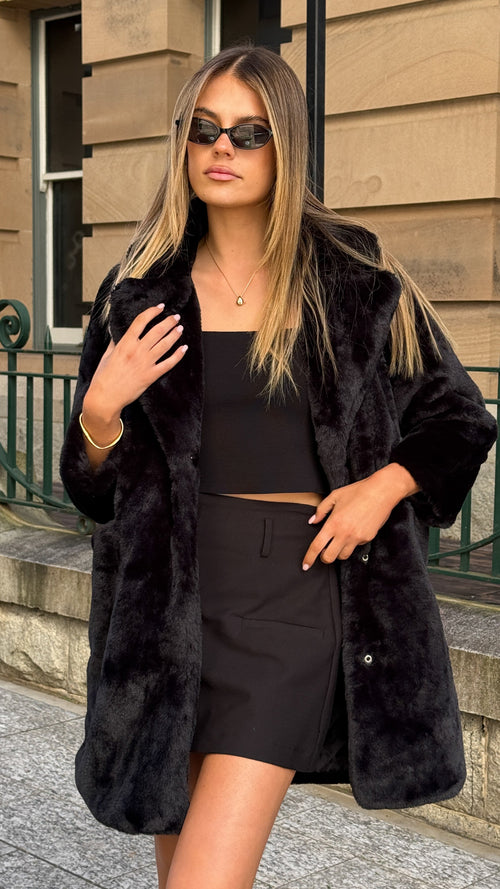 Josie Coat - Black - Billy J