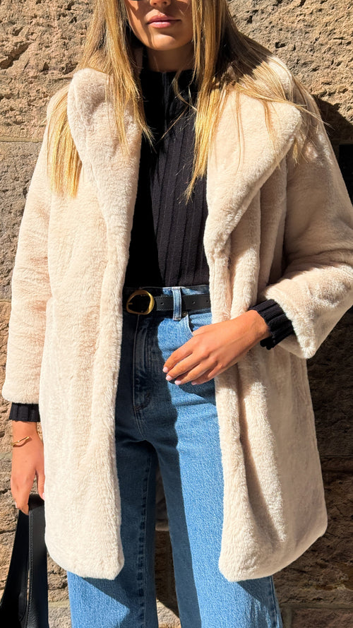 Josie Coat - Beige - Billy J