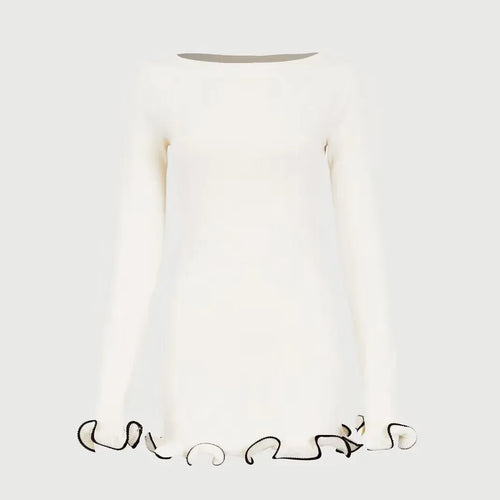 Alice Ruffle Mini Elbise