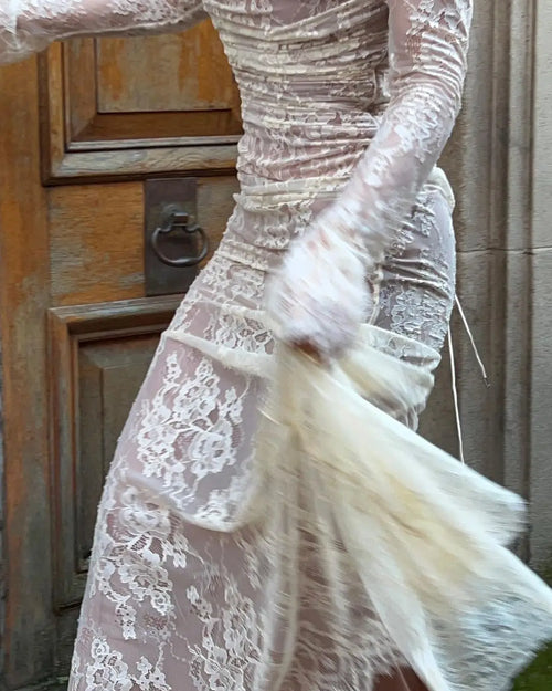 Valentina Dantelli Maxi Elbise