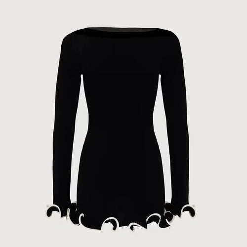 Alice Ruffle Mini Elbise