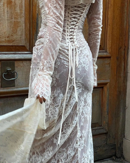 Valentina Dantelli Maxi Elbise