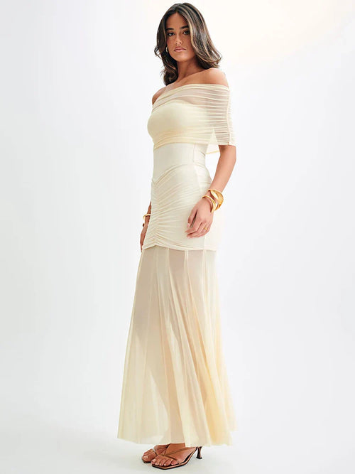 Sophia Straplez Maxi Elbise