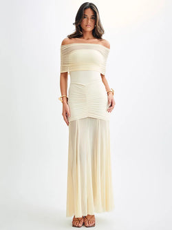 Sophia Straplez Maxi Elbise