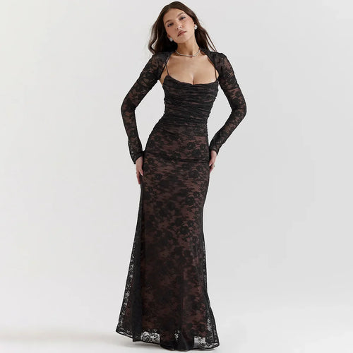 Valentina Dantelli Maxi Elbise