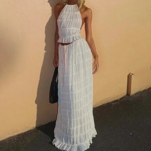 Monica Bağcıklı İki Parça Set - Riosso