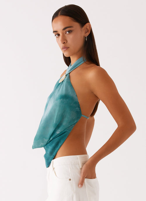 Zola Cowl Neck Bluz