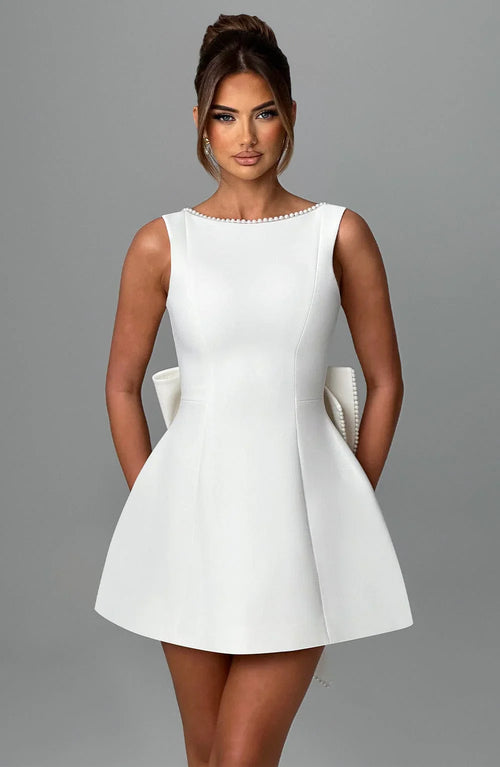 Camila Dekorlu Mini Elbise