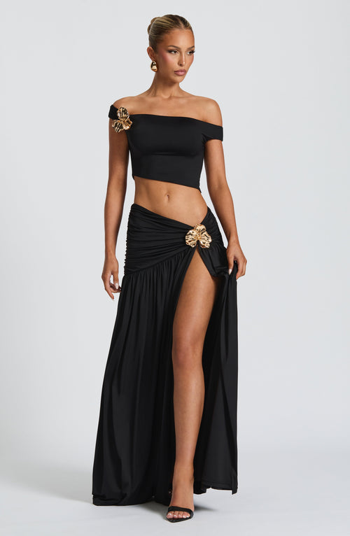 Eva Top - Black Top Babyboo Fashion Premium Exclusive Design