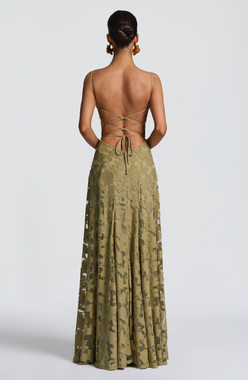 Francis Maxi Dress - Sage Dress Babyboo Fashion Premium Exclusive Design