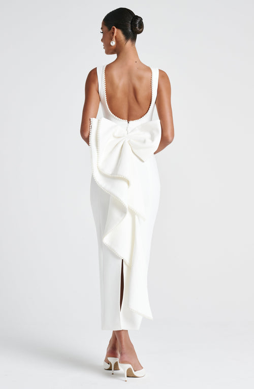 Lana Midaxi Dress - Ivory Dress Babyboo Fashion Premium Exclusive Design