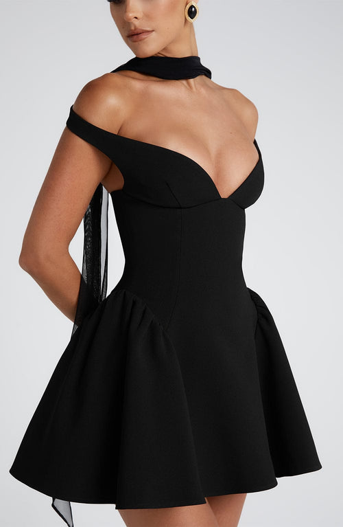 Marla Mini Dress - Black Dress Babyboo Fashion Premium Exclusive Design