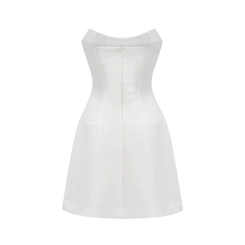Violet Straplez Elmas Mini Elbise