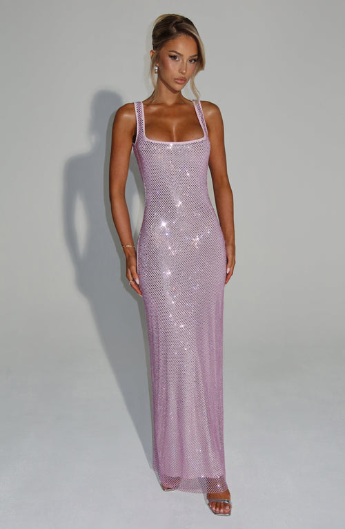Petra Maxi Dress - Pink Dress Babyboo Fashion Premium Exclusive Design