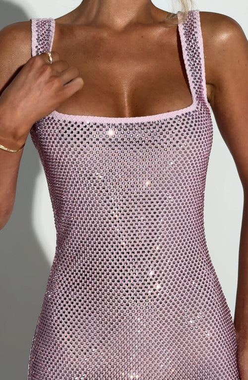 Petra Mini Dress - Pink Dress Babyboo Fashion Premium Exclusive Design