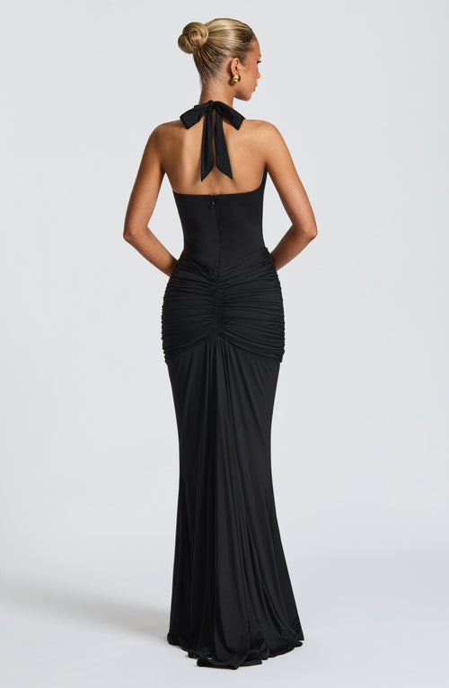 Rosetta Maxi Dress - Black Dress Babyboo Fashion Premium Exclusive Design