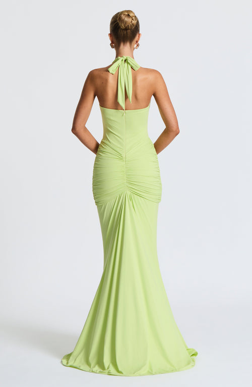 Rosetta Maxi Dress - Lime Dress Babyboo Fashion Premium Exclusive Design