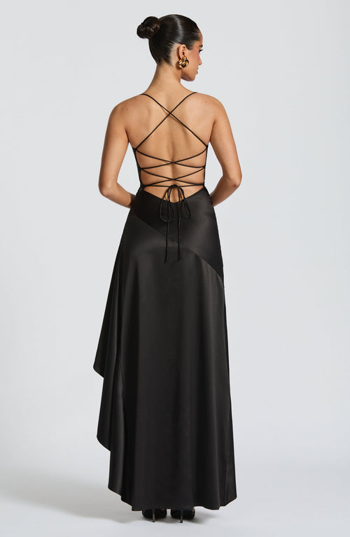 Samira Maxi Dress - Black Dress Babyboo Fashion Premium Exclusive Design