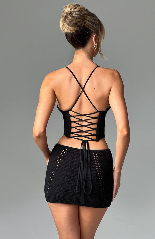 Selma Top - Black Tops Babyboo Fashion Premium Exclusive Design