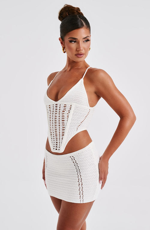 Selma Top - White Tops Babyboo Fashion Premium Exclusive Design