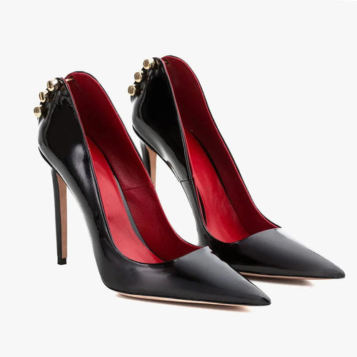 Dahlia Rugan Stiletto Topuklu Ayakkabı