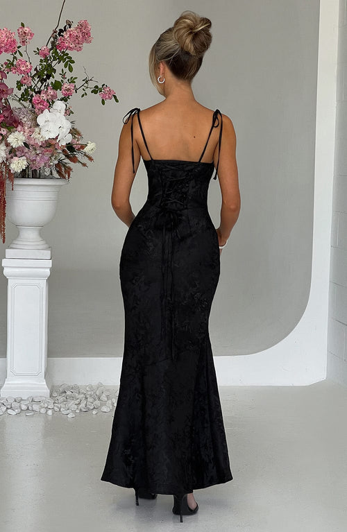 Whitney Maxi Dress - Black Dress Babyboo Fashion Premium Exclusive Design